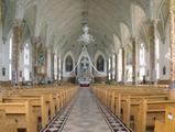 Église de Sainte-Anne. Vue intérieure