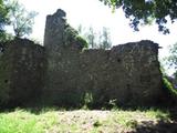 Plaque du site historique et archéologique du Fort-Senneville. Vue d'ensemble