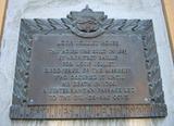 Plaque de la maison Louis-Jolliet. Vue avant