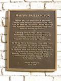 Plaque de la maison Pierre-Baillargeon. Vue avant