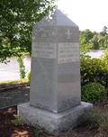 Monument d'hommage des Filles d'Isabelle. Vue avant