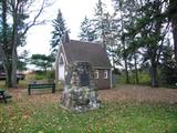 Odanak Church's Plaque. Vue avant