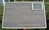 Plaque du couvent Notre-Dame. Vue avant
