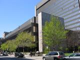 Palais de justice de Montréal. Vue avant