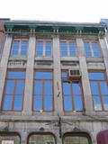 Magasin-entrepôt Victor-Hudon. Détail. Vue avant