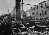Interior of Eddy's Mill after the Hull-Ottawa Fire of 1900