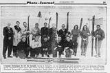 Cochand, Louis. L'équipe olympique de ski du Canada