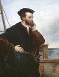 Portrait imaginaire de Jacques Cartier / Théophile Hamel, ca. 1844