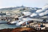 Rébellions des patriotes du Bas-Canada. Attaque contre Saint-Charles