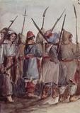 Rébellions des patriotes du Bas-Canada. Les Insurgés, à Beauharnois, Bas-Canada