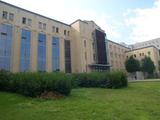 Pavillon de la Faculté de l'aménagement. Vue avant