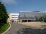 Pavillon de la Faculté de l'aménagement. Vue avant