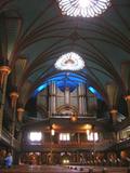 Basilique Notre-Dame de Montréal. Vue intérieure