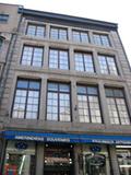 Magasin-entrepôt Louis-Archambeault. Détail. Vue avant
