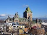 Château Frontenac. Vue latérale