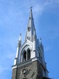 Église de Saint-Michel. Détail. Vue avant