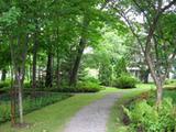 Villa Bagatelle. Jardin. Vue d'ensemble