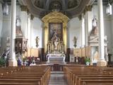 Église de Saint-Louis de l'Isle-aux-Coudres. Vue intérieure