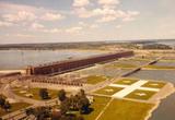 Aménagement hydroélectrique de Beauharnois. Vue aérienne