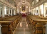 Église de Sainte-Hélène. Vue intérieure