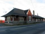 Gare du Canadien Pacifique. Vue arrière