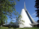 Église de Notre-Dame-de-Fatima (démolie). Vue latérale