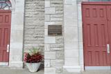 Plaque de l'église de Saint-Édouard