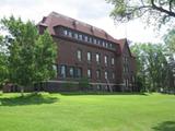 Ancienne école d'agriculture de Chicoutimi. Vue avant