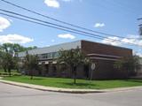 Ancienne Saguenay Valley High School. Vue avant