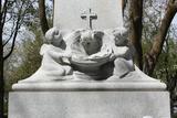 Monument du Sacré-Coeur. Détail de la base