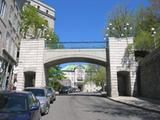 Porte Prescott. Vue avant