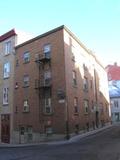 18, rue Couillard / 17, rue Hamel. Vue latérale