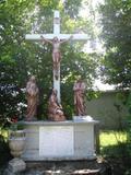 Calvaire du cimetière Saint-Louis-de-Kamouraska. Vue avant