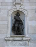 Sculpture (François-Gaston, seigneur et duc de Lévis). Statue. Vue avant