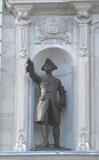Sculpture (James Wolfe). Statue. Vue avant