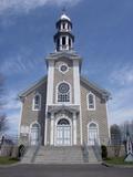 Église de Saint-Joseph-de-Kamouraska. Vue avant