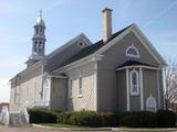 Église de Saint-Joseph-de-Kamouraska. Vue arrière