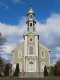 Église de Saint-Joseph-de-Kamouraska. Vue avant