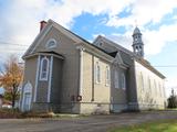 Église de Saint-Joseph-de-Kamouraska. Vue d'angle