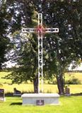 Calvaire du cimetière de Saint-Joseph. Vue avant