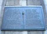 Plaque des Conférences de Québec. Vue avant