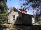 Chalet-atelier du domaine Cimon. Vue latérale