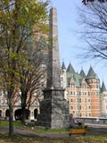 Monument de Wolfe et Montcalm. Vue arrière