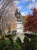 Monument des héros de la guerre de Boers. Vue arrière