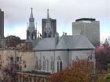 Sanctuaire Notre-Dame-du-Sacré-Coeur. Vue latérale