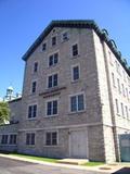 Généralat du couvent des Religieuses hospitalières de Saint-Joseph de Montréal. Vue latérale