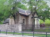 Pavillon du gardien de l'hôpital Royal-Victoria. Vue latérale