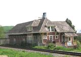 Gare de Rivière-Bleue. Vue avant