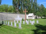 Cimetière des religieuses de l'Hôpital général de Québec. Vue d'ensemble