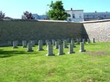 Cimetière des religieuses de l'Hôpital général de Québec. Vue d'ensemble